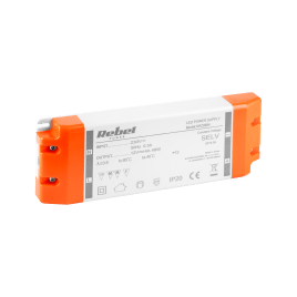 Zasilacz REBEL do sznurów diodowych LED 12V 4A (YSL60-1204000) 48Watt max.