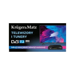 Baner Kruger&Matz - Telewizory i Tunery DVB-T2 (200 x 100 cm)