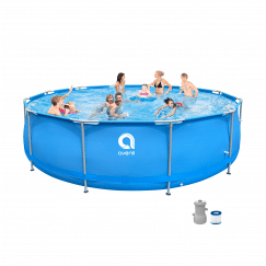 Basen stelażowy AVENLI Premimu okrągły 457x122 zestaw