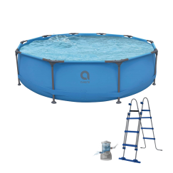 Basen stelażowy AVENLI Premium 366x100 zestaw