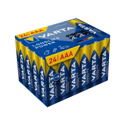 Bateria alkaiczna VARTA LR03 Longlife Power Cube Pack 24szt./box