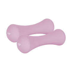 Hantelki żeliwne neoprenowe 2x2kg, REBEL ACTIVE