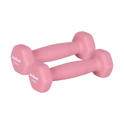 Hantelki żeliwne neoprenowe HEX 2x0.5kg, REBEL ACTIVE