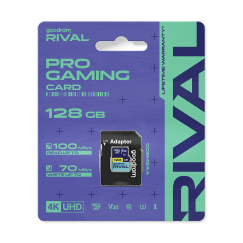 Karta pamięci microSD 128 GB V30 UHS-III Goodram Rival z adapterem