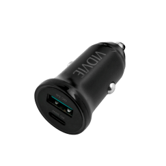 Ładowarka samochodowa 30 W USB + USB typu C z funkcją PowerDelivery i QuickCharge