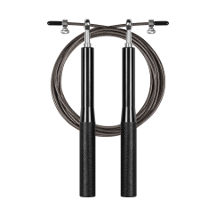 Skakanka bokserska aluminiowa z matalowym łożyskiem 300cm regulowana, REBEL ACTIVE