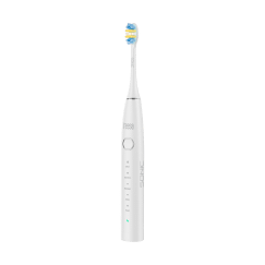 Soniczna szczoteczka do zębów TEESA SONIC 2 biała, 5 trybów pracy, etui podróżne , USB typ C