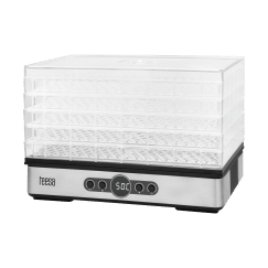 Suszarka do grzybów , warzyw , owoców , 400W , 5 sit, wyświetlacz, termoobieg, TEESA