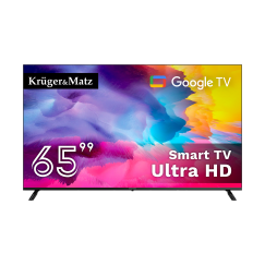 Telewizor Kruger&Matz 65" UHD Google TV DVB-T2/T/C H.265 HEVC