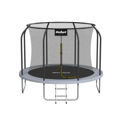 Trampolina REBEL Active PRO 8ft/252 cm, siatka, drabinka