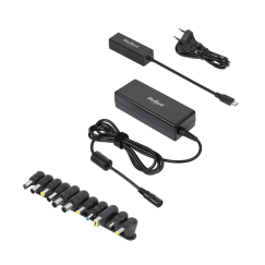 Zasilacz uniwersalny Rebel 12 końcówek 90 W 15-20 V automatyczny z funkcją Power Delivery